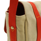 Louis Vuitton Antigua Besace PM Shoulder Bag Crossbody Canvas Beige Red — view 4