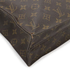 Louis Vuitton Monogram Sac Plato Tote Shopping Business — view 3