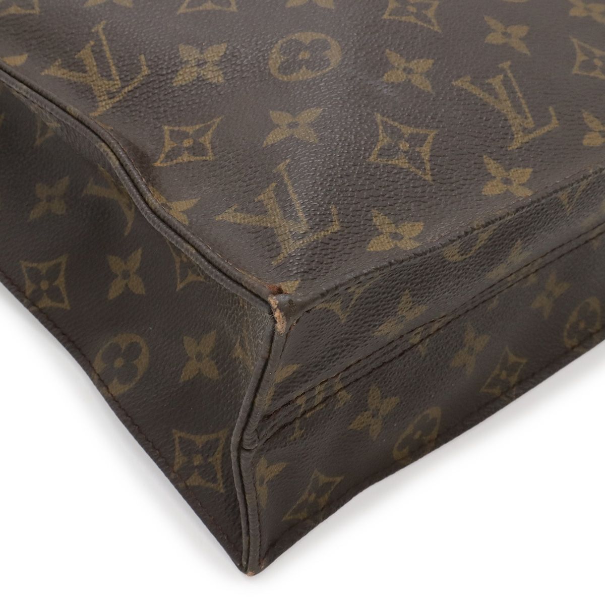 Louis Vuitton Monogram Sac Plato Tote Shopping Business — view 3