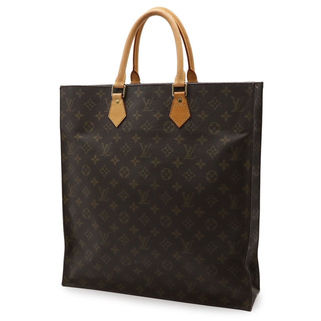 Louis Vuitton Monogram Sac Plato Tote Shopping Business — view 2