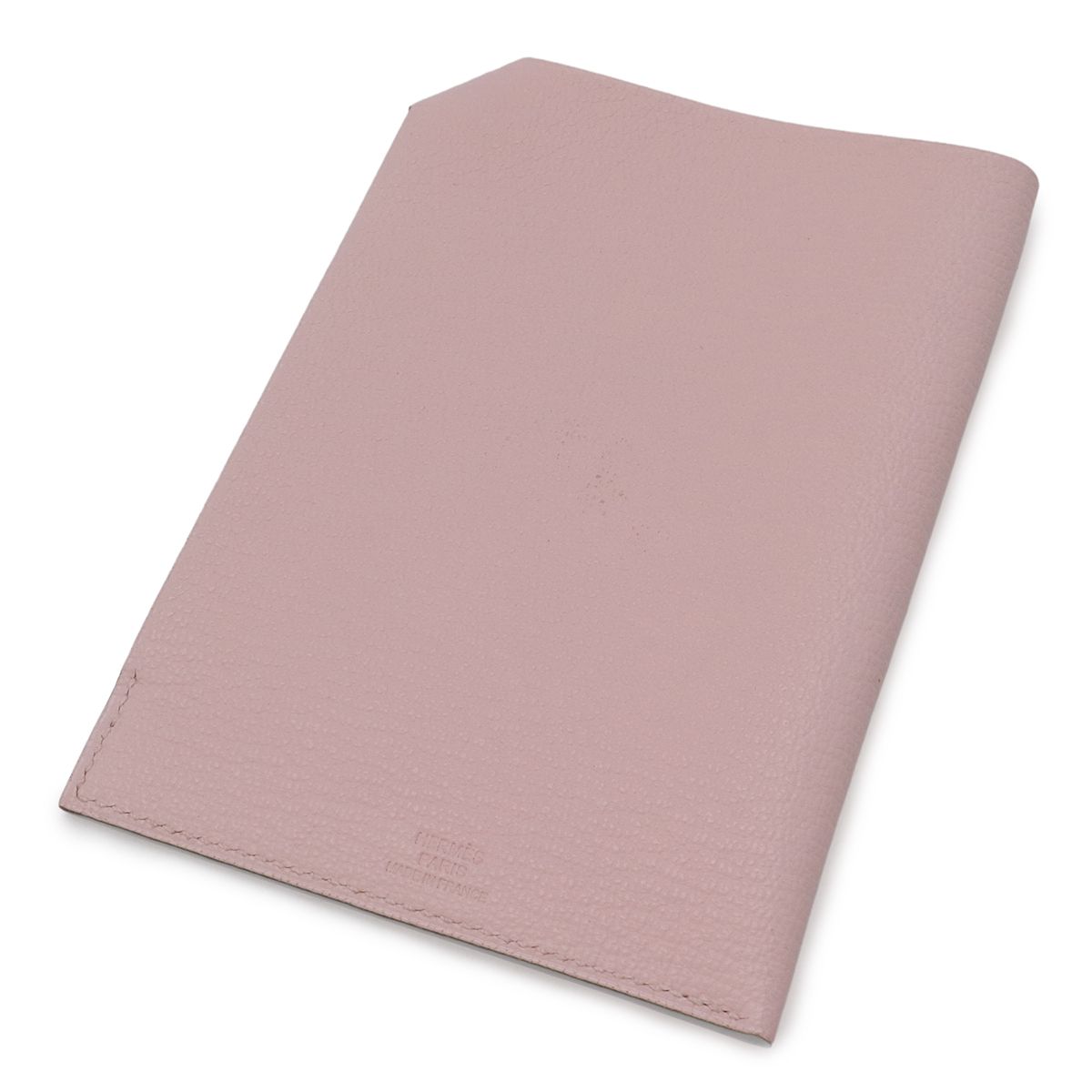 Hermes Tarmac PM Passport Case Cover Chevre Leather Rose Sakura — view 2