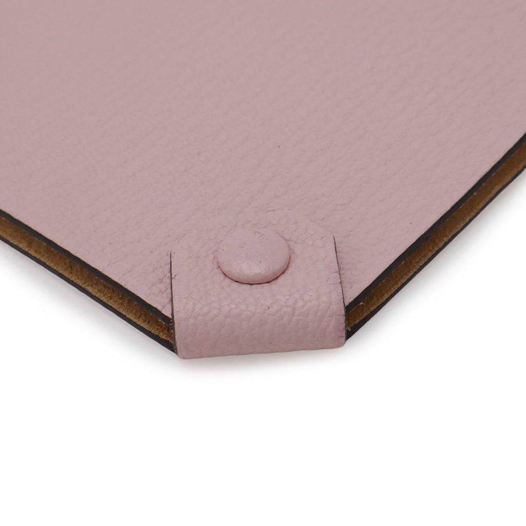 Hermes Tarmac PM Passport Case Cover Chevre Leather Rose Sakura — view 3