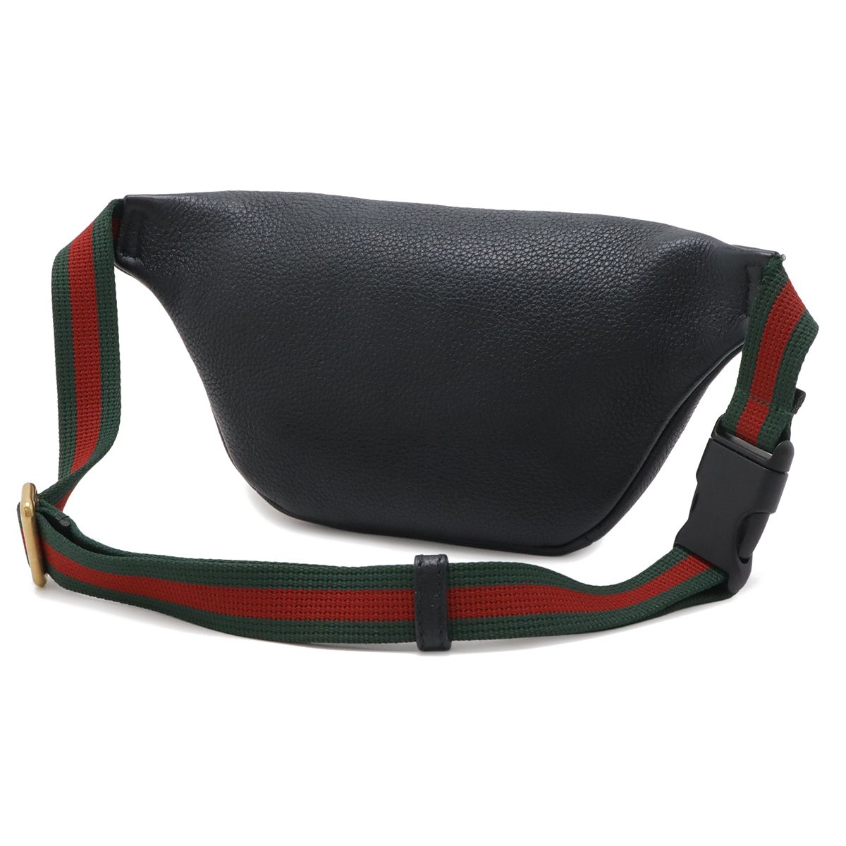 Gucci Print Small Belt Bag Sherry Black Red Green — view 2