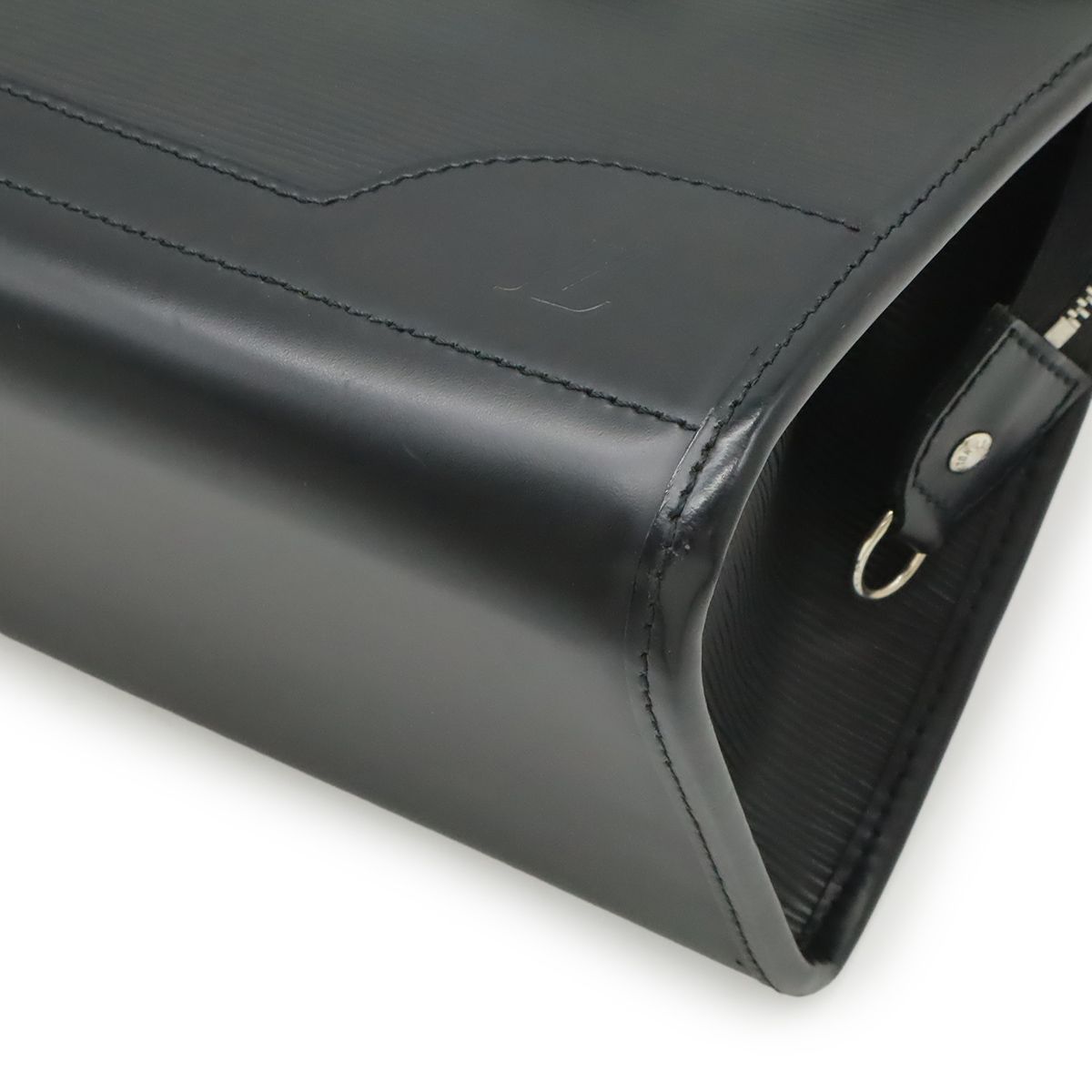 Louis Vuitton Epi Madeleine PM Shoulder Bag Semi Noir Black — view 3