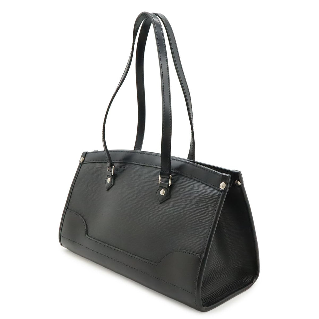Louis Vuitton Epi Madeleine PM Shoulder Bag Semi Noir Black — view 2