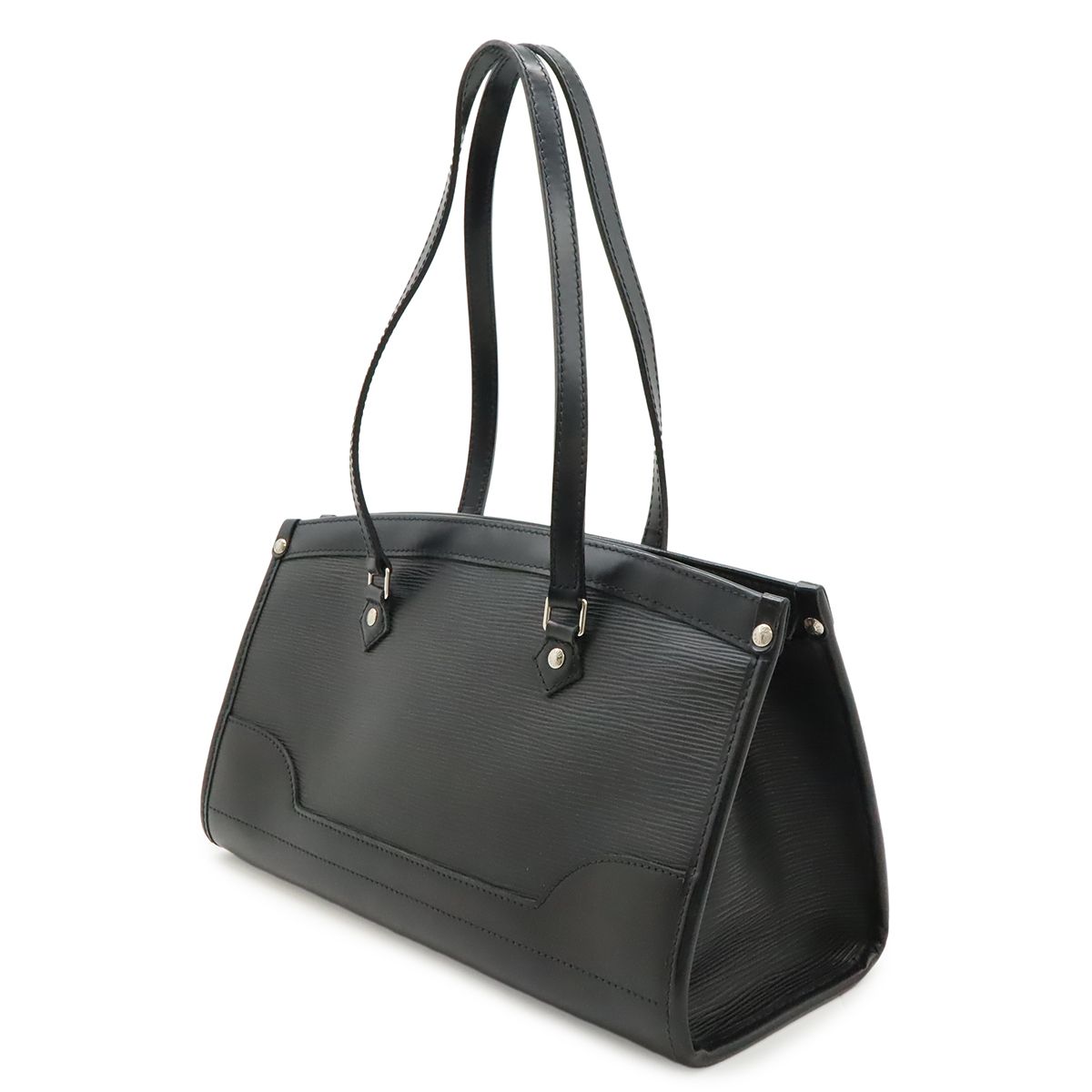 Louis Vuitton Epi Madeleine PM Shoulder Bag Semi Noir Black — view 2