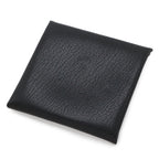 Hermes Bastia Coin Purse Chevre Leather Black Silver — view 2