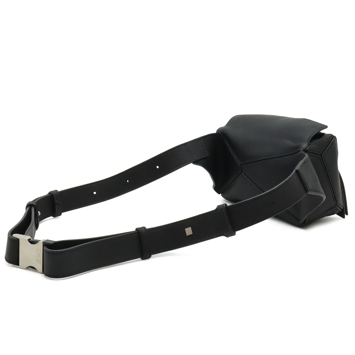 Loewe Puzzle Bum Bag Mini Leather Black — view 2