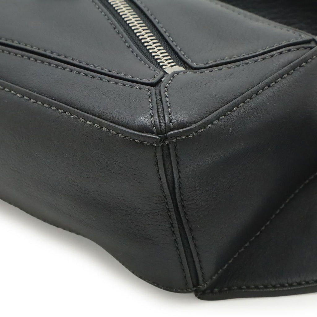 Loewe Puzzle Bum Bag Mini Leather Black — view 3