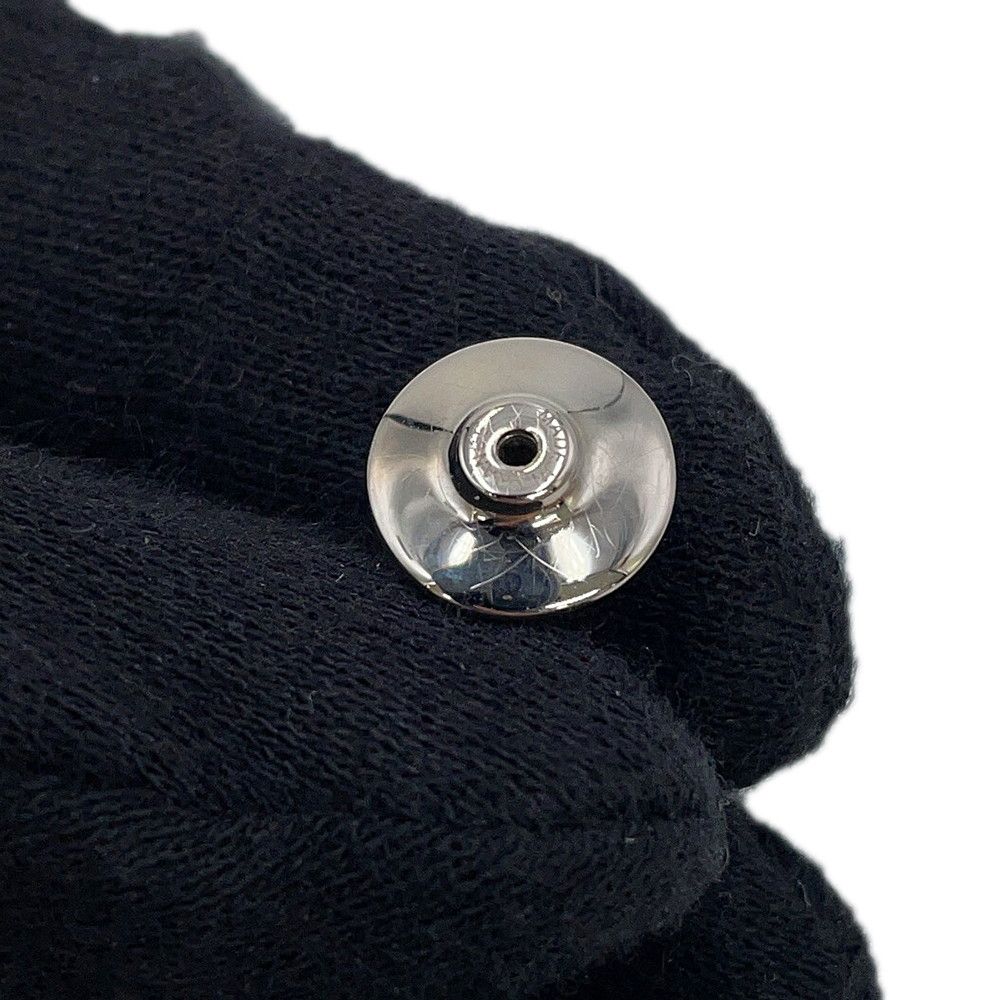 Hermes Brooch Cheval Brown Silver Metal — view 5