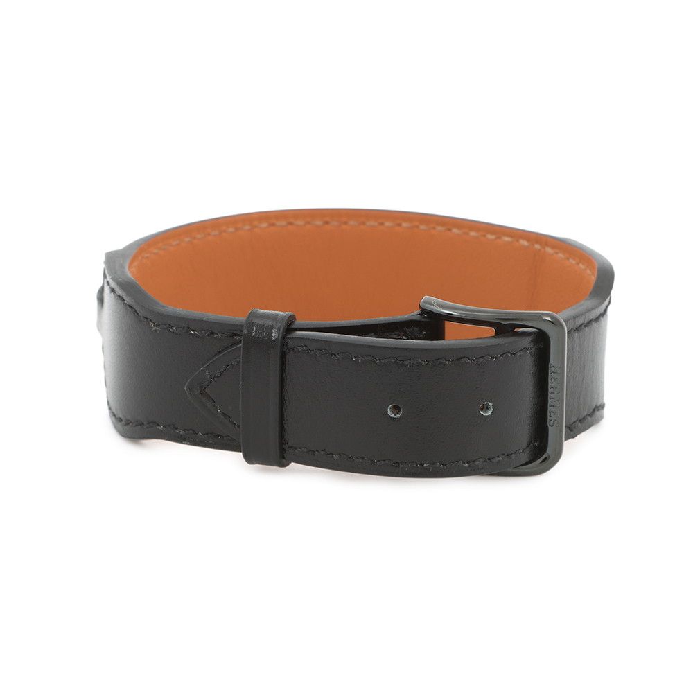 Hermes Bracelet Leni Black Silver — view 3