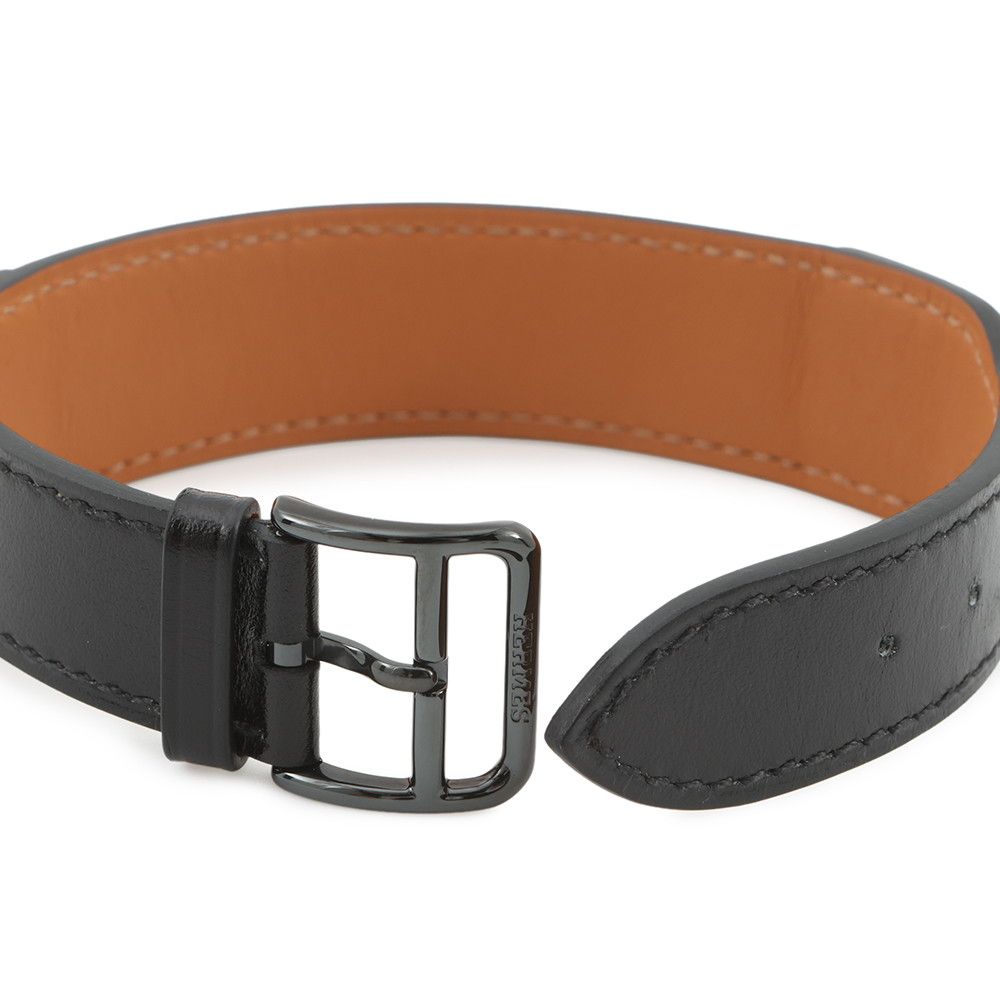 Hermes Bracelet Leni Black Silver — view 5