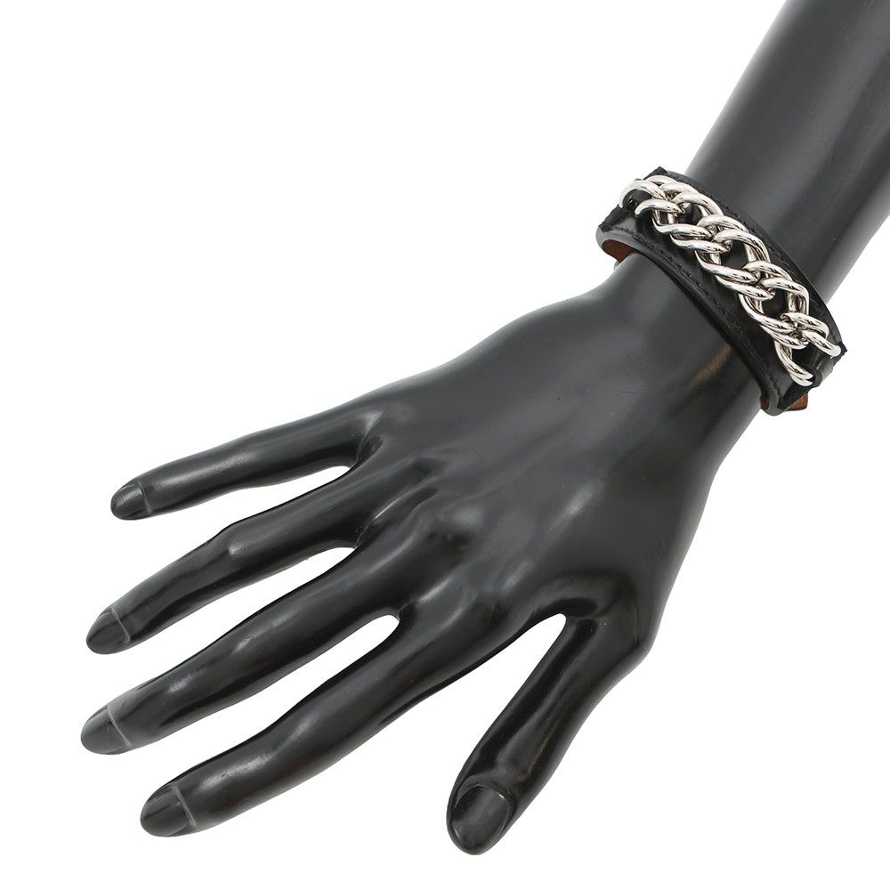 Hermes Bracelet Leni Black Silver — view 4