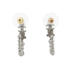 Chanel Earrings CC Logo Rhinestone Star — view 3
