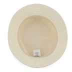 Hermes Hat Harper-h Electric Embroidery Cotton 59 Bucket Blanc Lotus — view 5