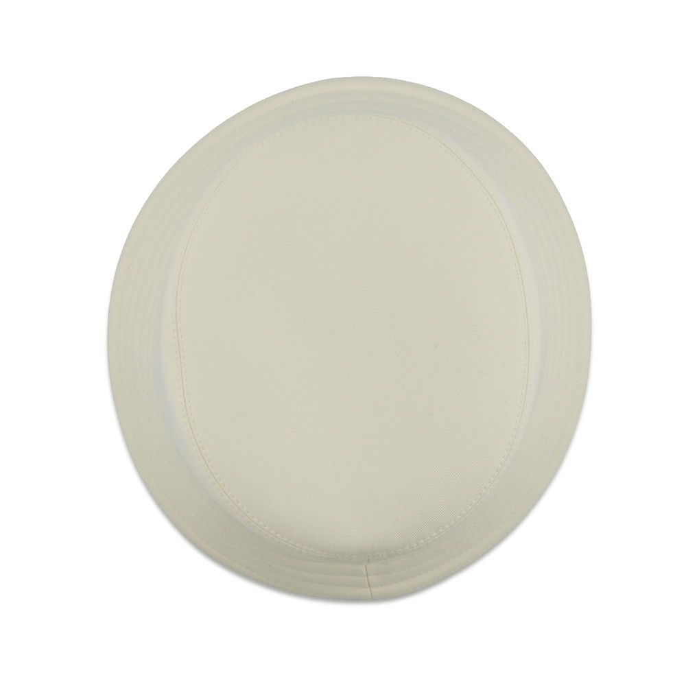 Hermes Hat Harper-h Electric Embroidery Cotton 59 Bucket Blanc Lotus — view 4