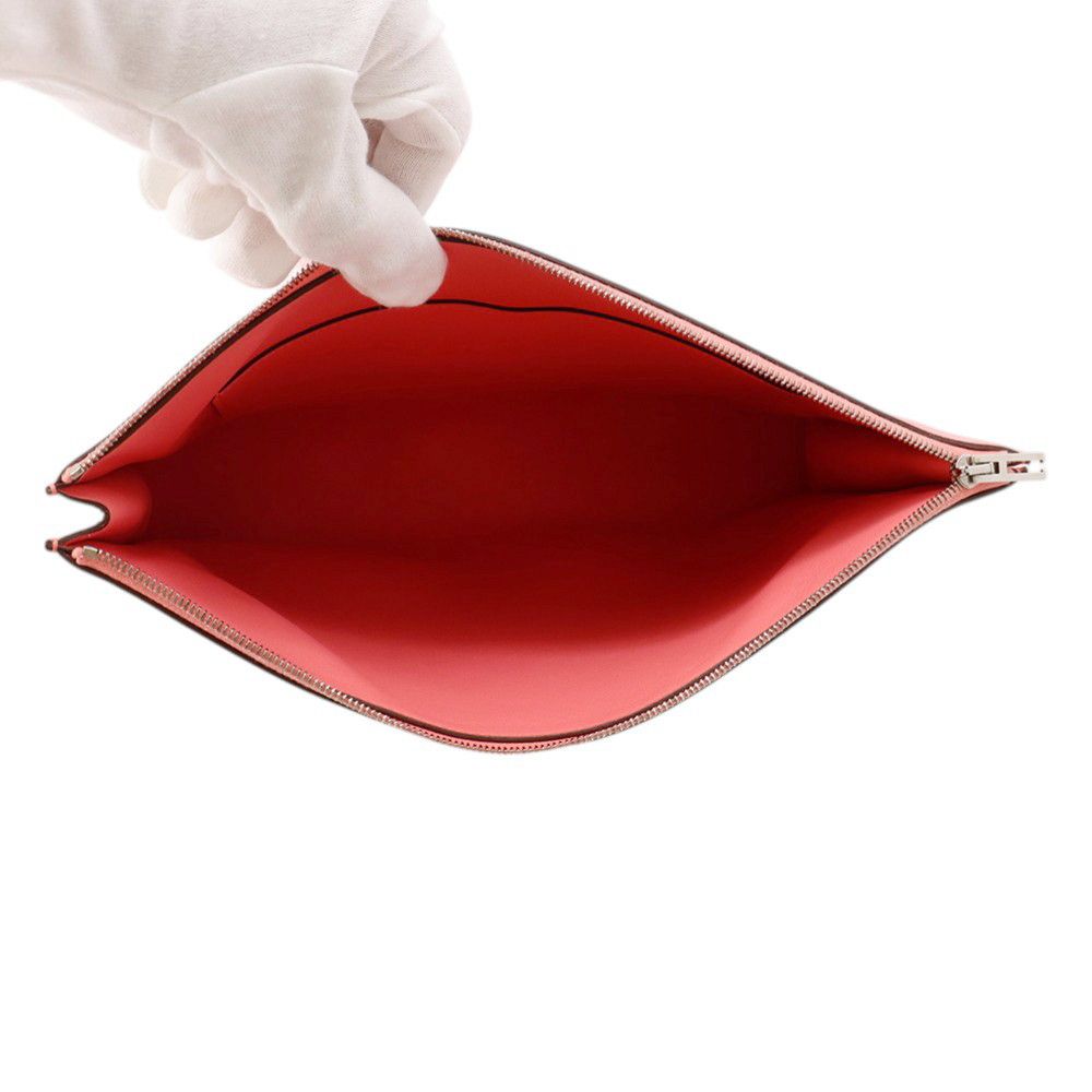 Hermes Pouch Zip Ando Roseuete Silver Roseate — view 5