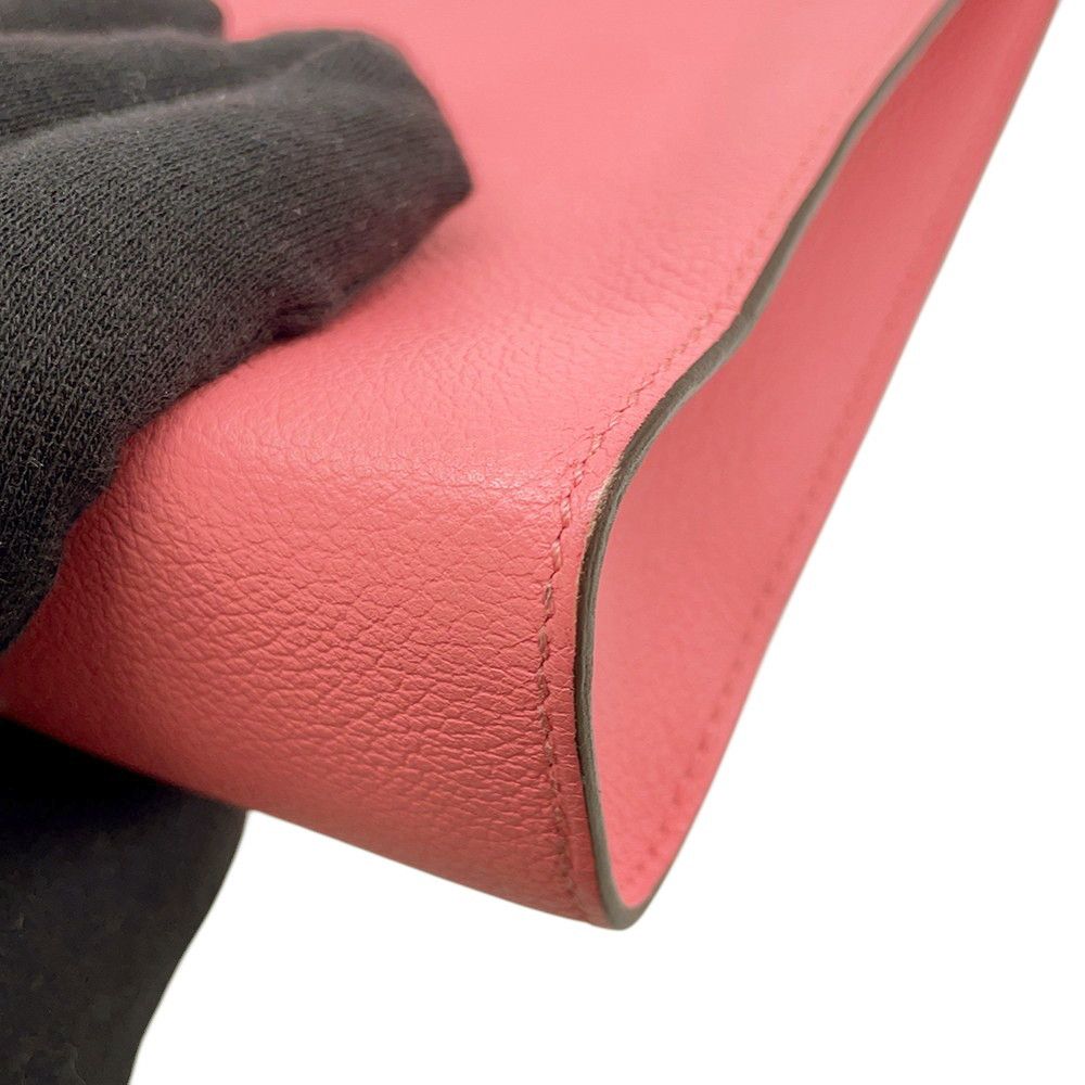 Hermes Pouch Zip Ando Roseuete Silver Roseate — view 8