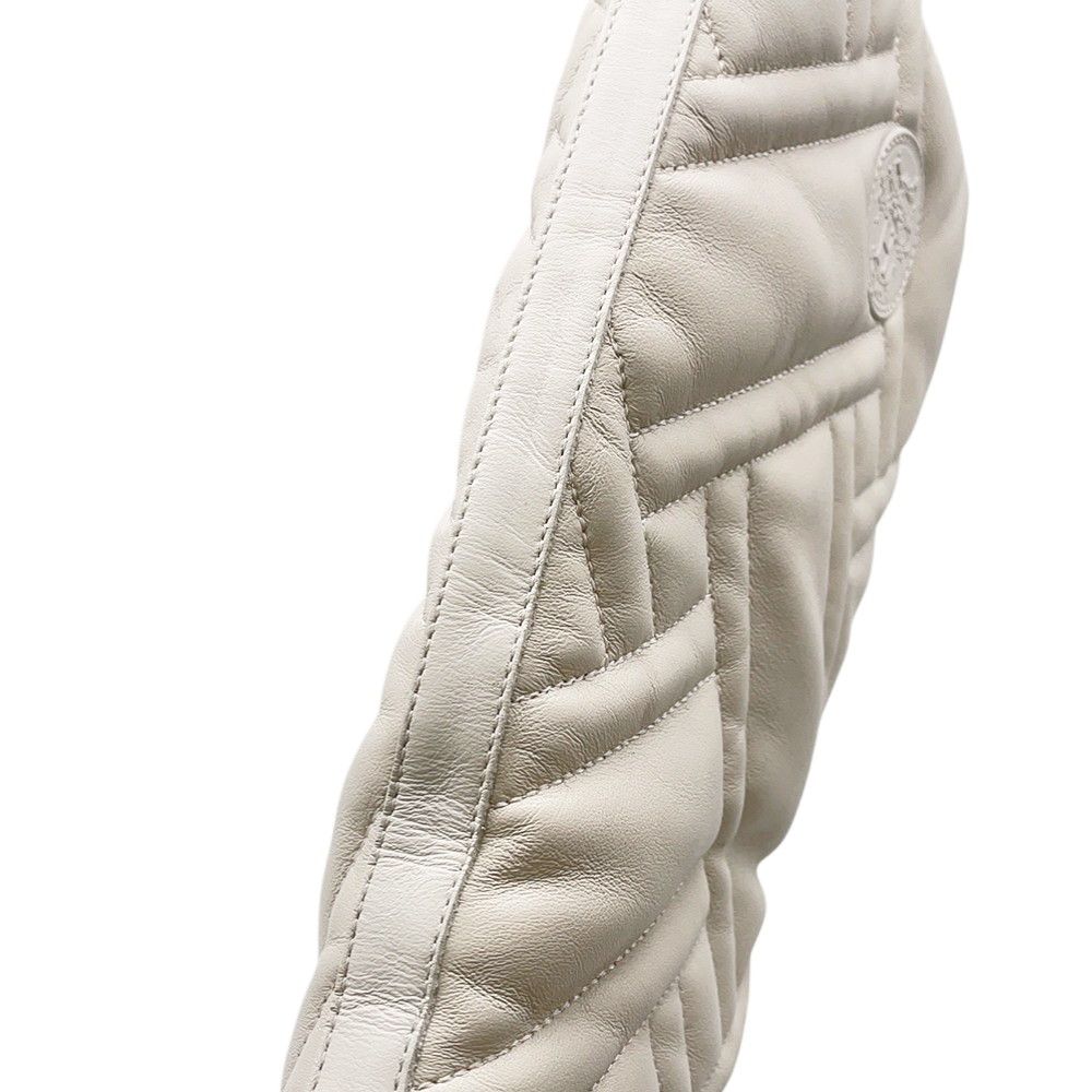 Hermes Boots Leather 36.5 Shoes White Black — view 7