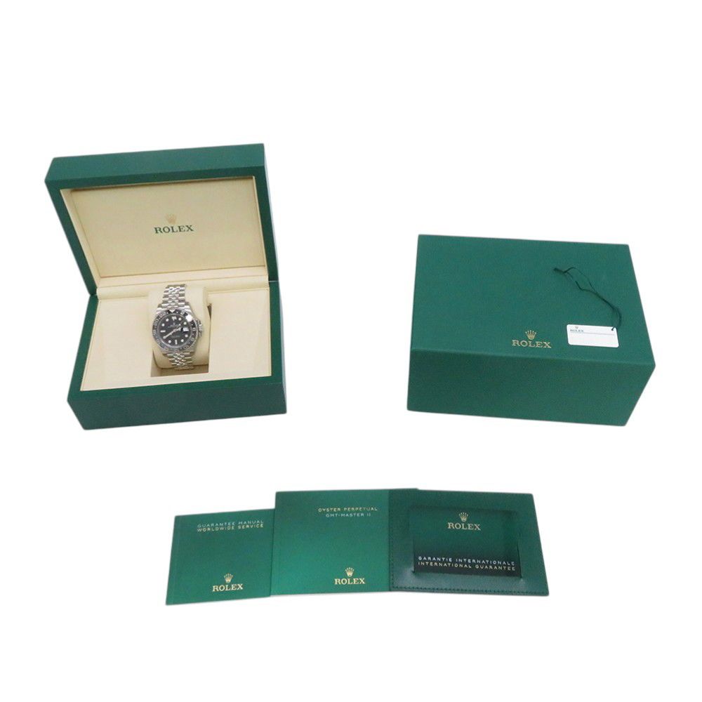 Rolex Gmt Master 2 Roulette Watch Black Dial — view 8