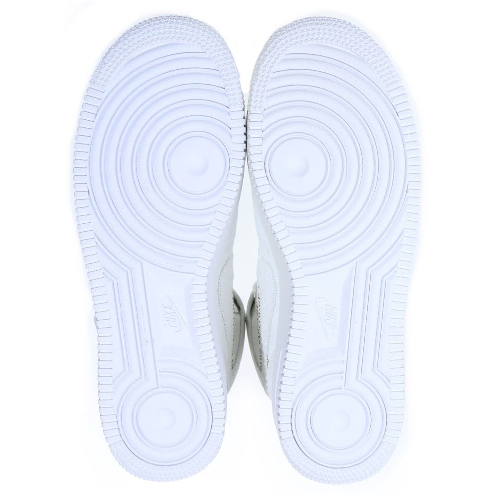 Louis Vuitton Air Force 1 Mid Monogram Leather Cut Sneakers — view 5