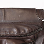 Bottega Veneta Intrecciato Waist Bag Brown Leather Antique — view 6