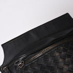 Bottega Veneta Intrecciato 2-Way Belt Bag Black Calfskin Gunmetal — view 6
