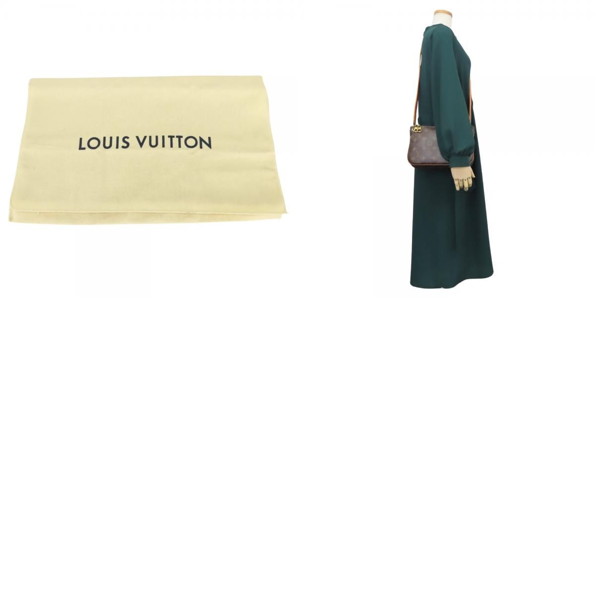 Louis Vuitton Shoulder Bag Loretta Monogram Leather Hot Pink Brown — view 9