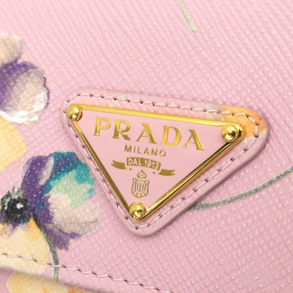 Prada Saffiano Triangle Wallet — view 4