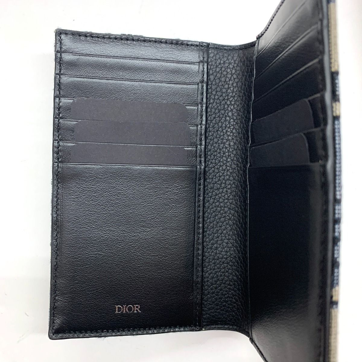 Dior Vertical Bifold Card Case — view 3