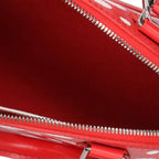 Louis Vuitton YK Alma BB Epi Infinity Dot 2-Way Handbag Red White — view 3