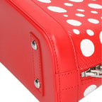 Louis Vuitton YK Alma BB Epi Infinity Dot 2-Way Handbag Red White — view 4