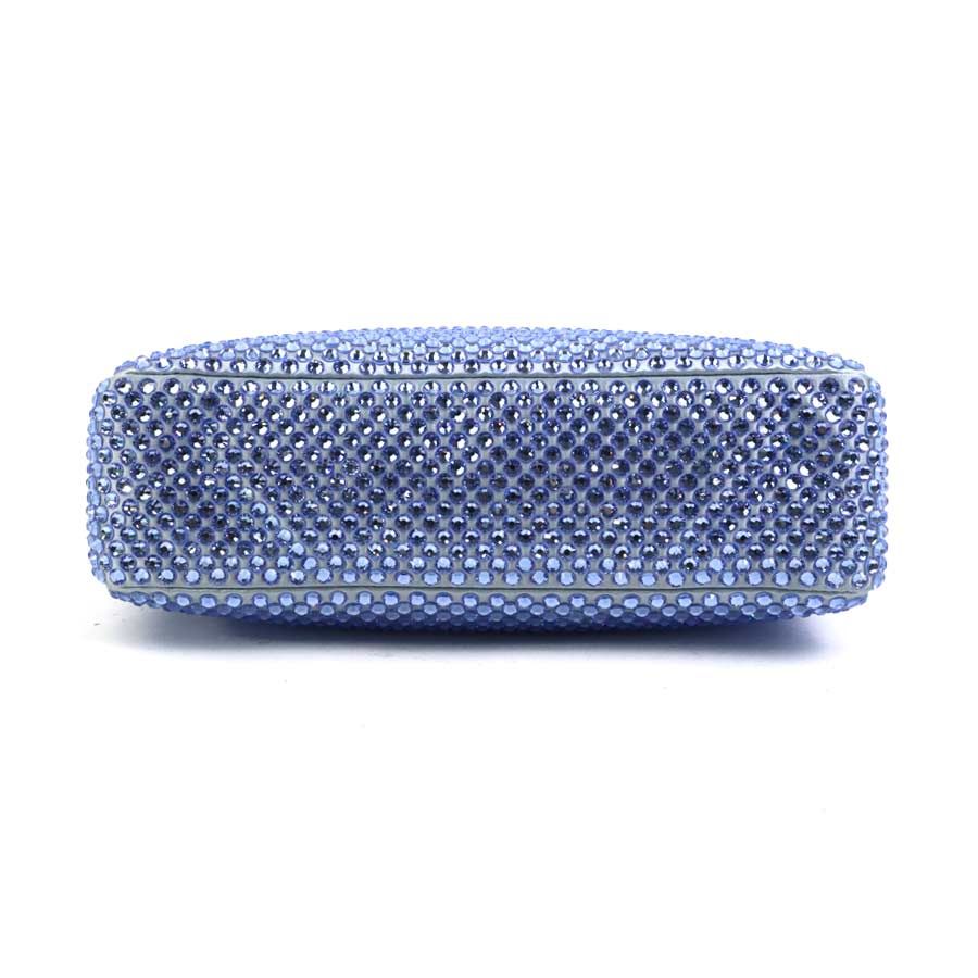 Prada Handbag Silk Blue — view 4