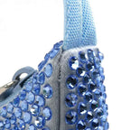 Prada Handbag Silk Blue — view 7