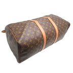 Louis Vuitton Boston Bag Leather Brown — view 3
