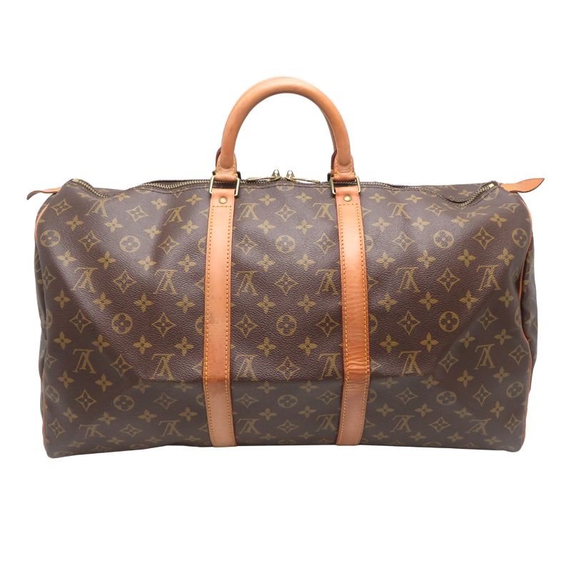 Louis Vuitton Boston Bag Leather Brown — view 2