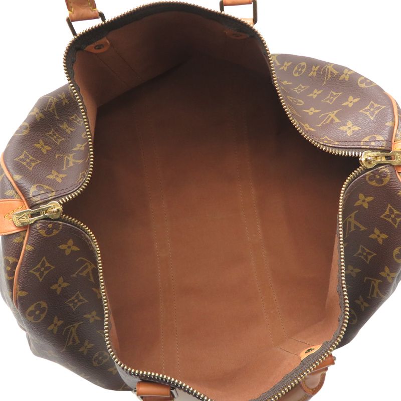 Louis Vuitton Boston Bag Leather Brown — view 6