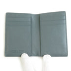 Bottega Veneta Card Case Leather Gray — view 3