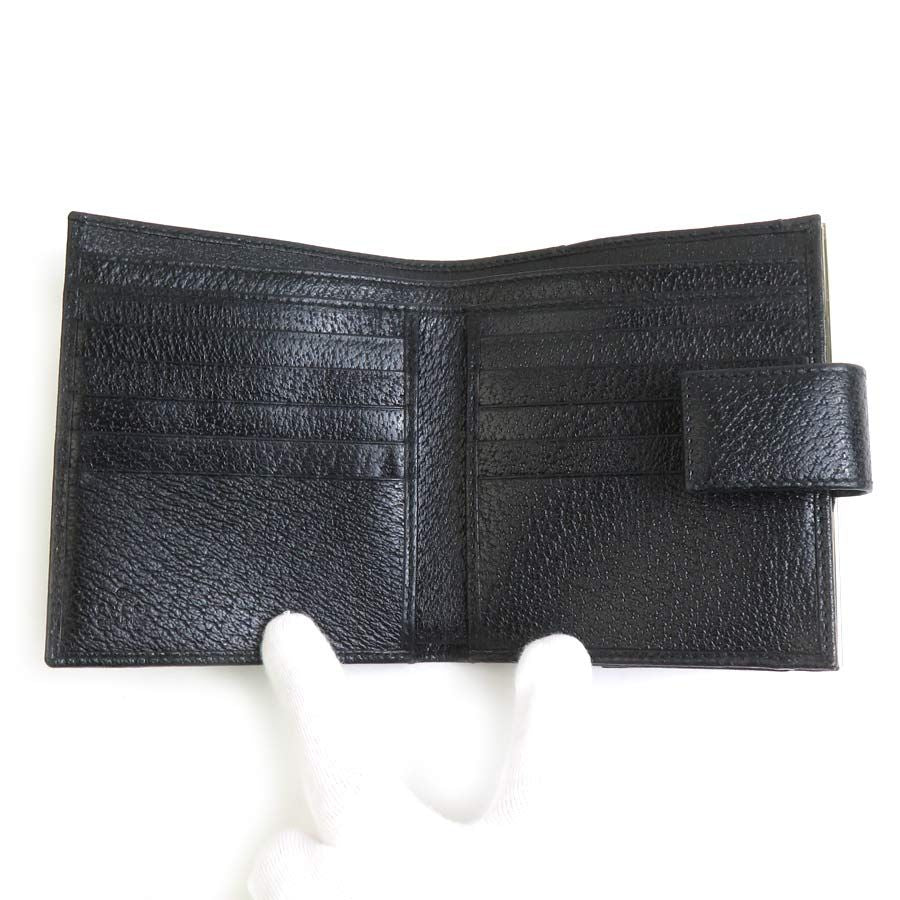 Gucci Bifold Wallet Leather Black — view 3