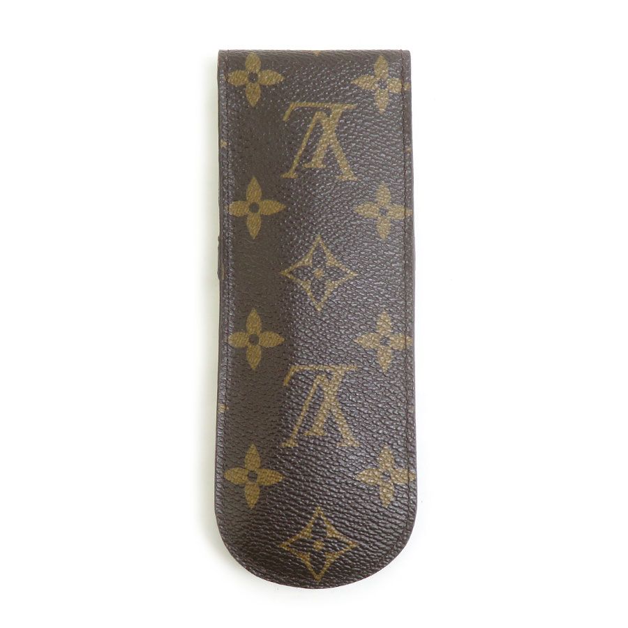 Louis Vuitton Pen Case Canvas Leather — view 2