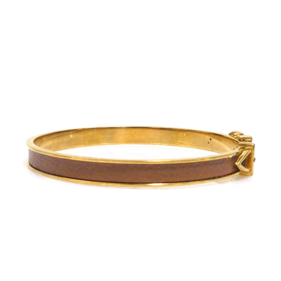 Hermes Bracelet Belt Motif Brown — view 2
