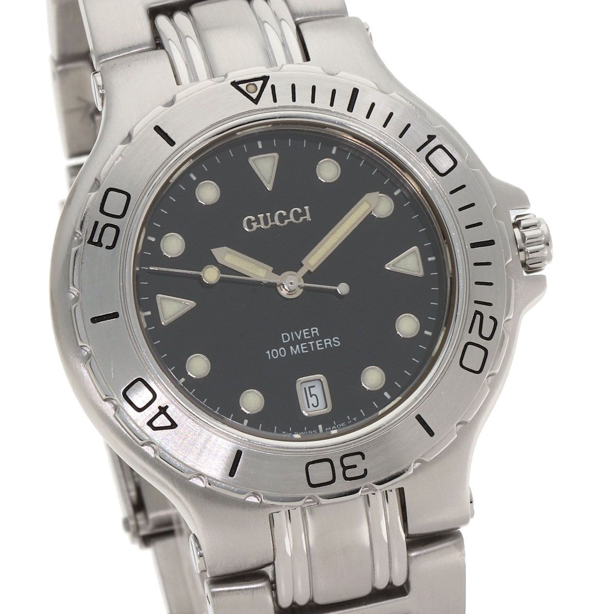 Gucci Diver Watch SS — view 4