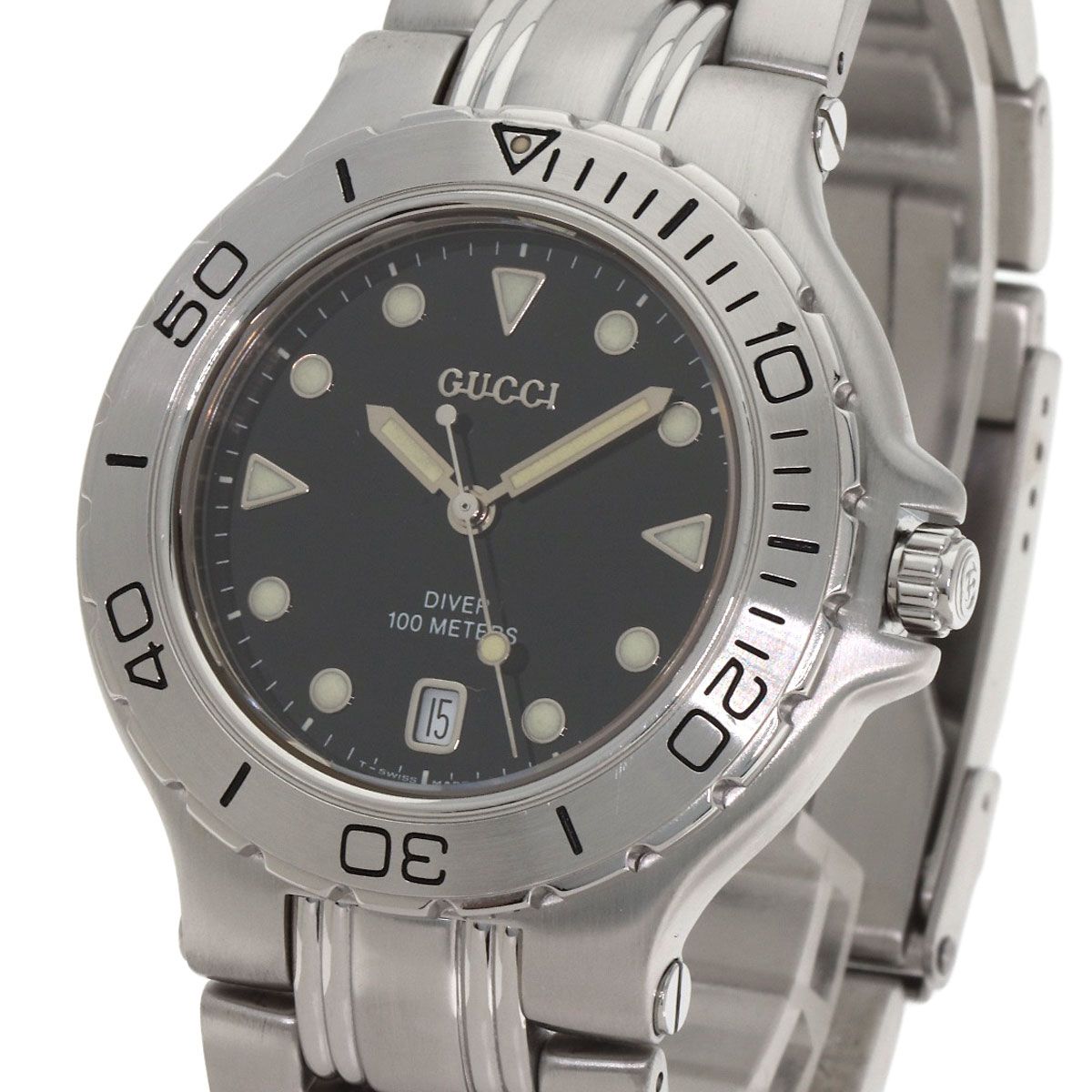 Gucci Diver Watch SS — view 3