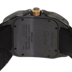 Cartier Santos Watch SS Fabric Leather — view 7
