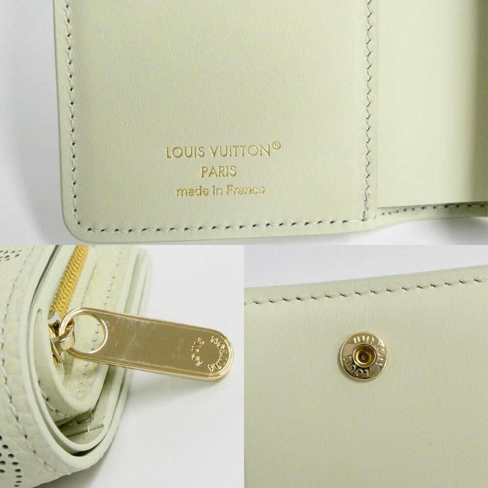 Louis Vuitton Portefeuille Mahina Jade Green Bifold Wallet — view 8