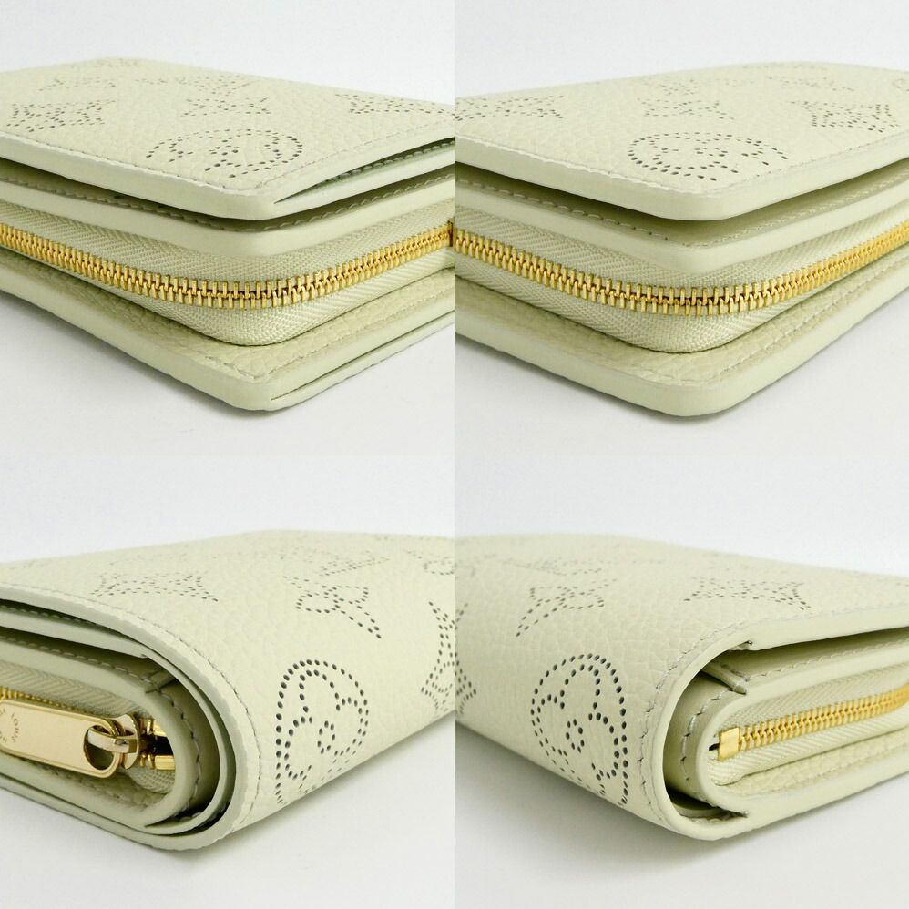 Louis Vuitton Portefeuille Mahina Jade Green Bifold Wallet — view 9