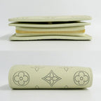 Louis Vuitton Portefeuille Mahina Jade Green Bifold Wallet — view 3