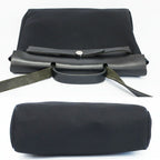 Hermes Herbag Shoulder Bag Black Silver — view 3