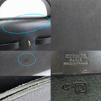Hermes Herbag Shoulder Bag Black Silver — view 9