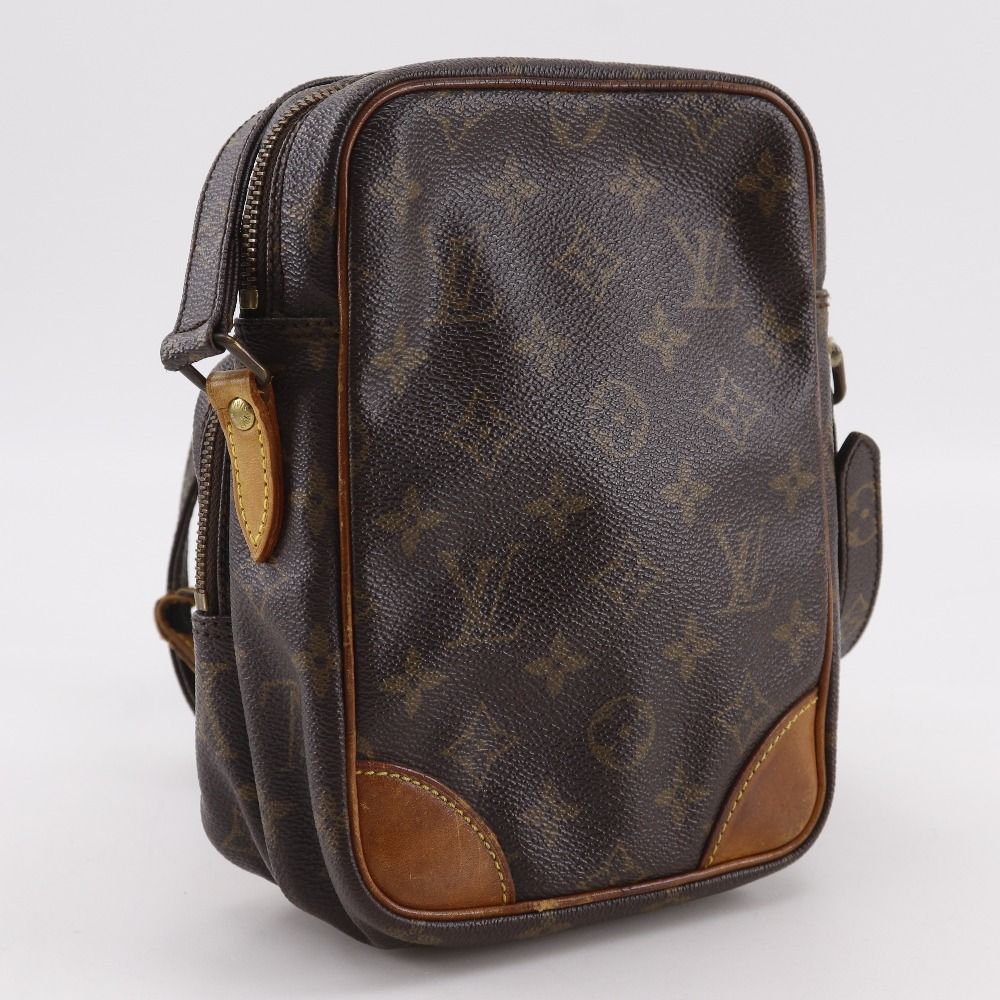Louis Vuitton Amazon Vintage Monogram Canvas Brown Shoulder Bag — view 3